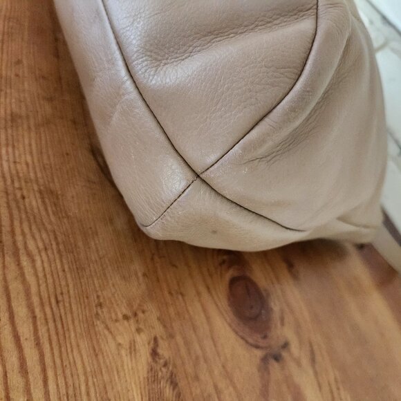 Euc Coach Campbell Belle Tan Leather Carryall Shoulder Bag - Picture 10 of 12